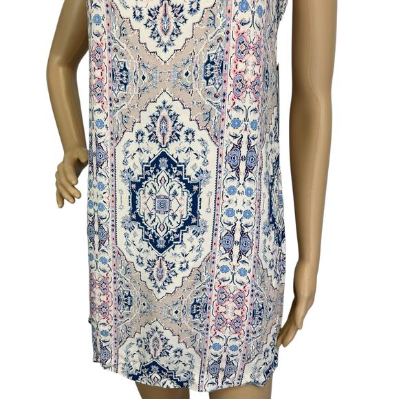 NWT Lulus Tie Strap Printed Mini Dress Size S - Picture 10 of 13
